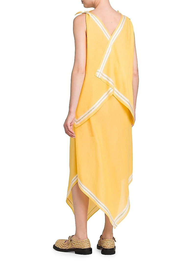 Italian Handkerchief Midi-Dress