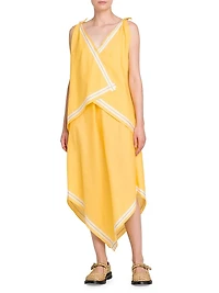 Italian Handkerchief Midi-Dress