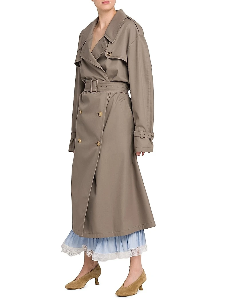Detachable Trench Coat