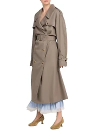 Detachable Trench Coat