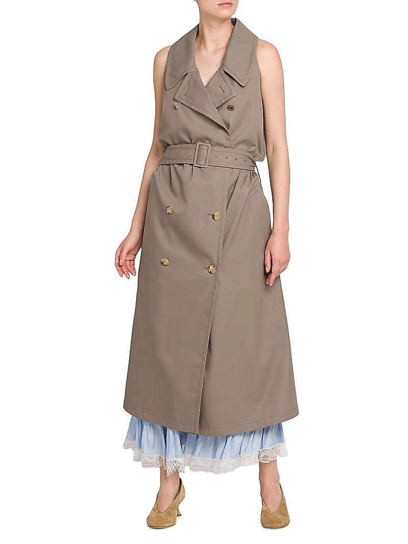 Detachable Trench Coat