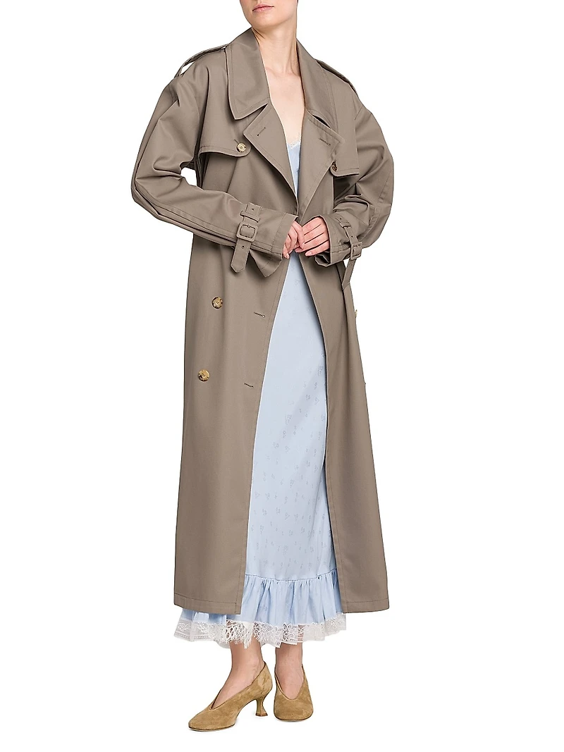 Detachable Trench Coat