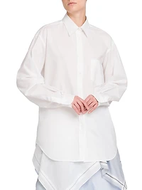 Cotton Poplin Blouse