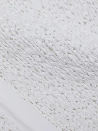 Cotton Poplin Fringe Shirtdress