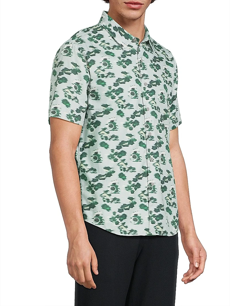 Classic-Fit French Placket Shirt
