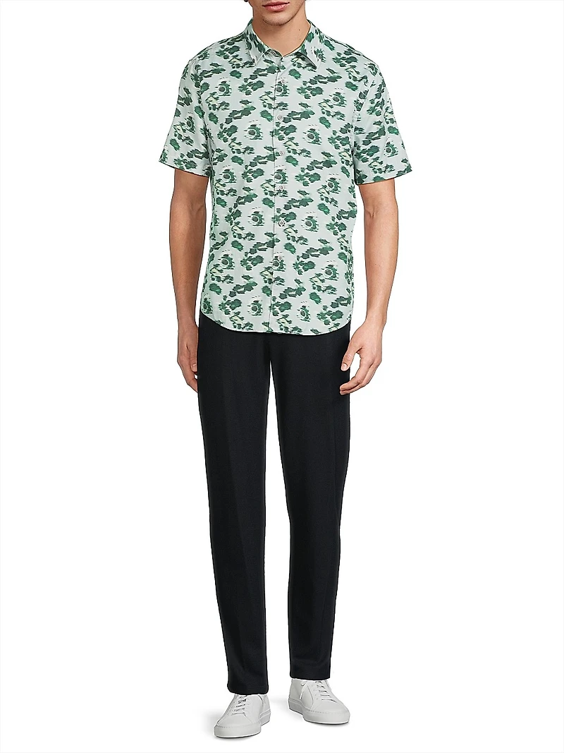 Classic-Fit French Placket Shirt