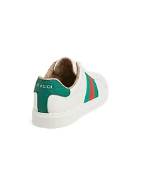 Ace Leather Low-Top Sneakers