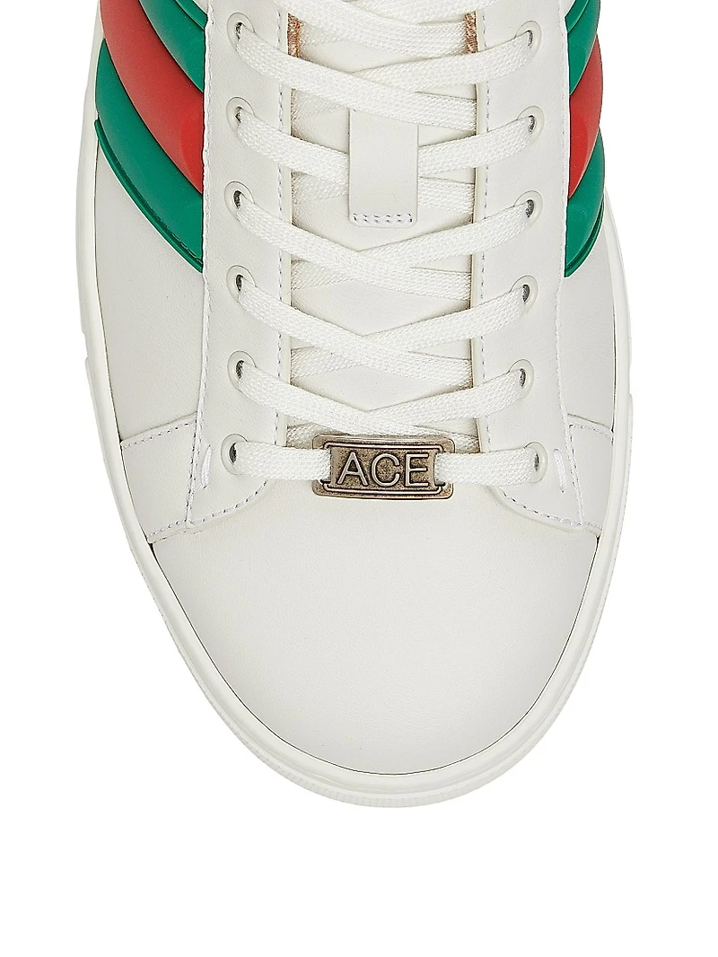 Ace Leather Low-Top Sneakers