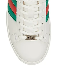 Ace Leather Low-Top Sneakers