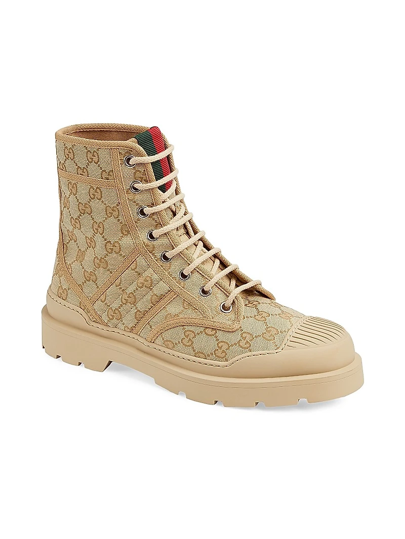 New Sherlin GG Canvas Boots