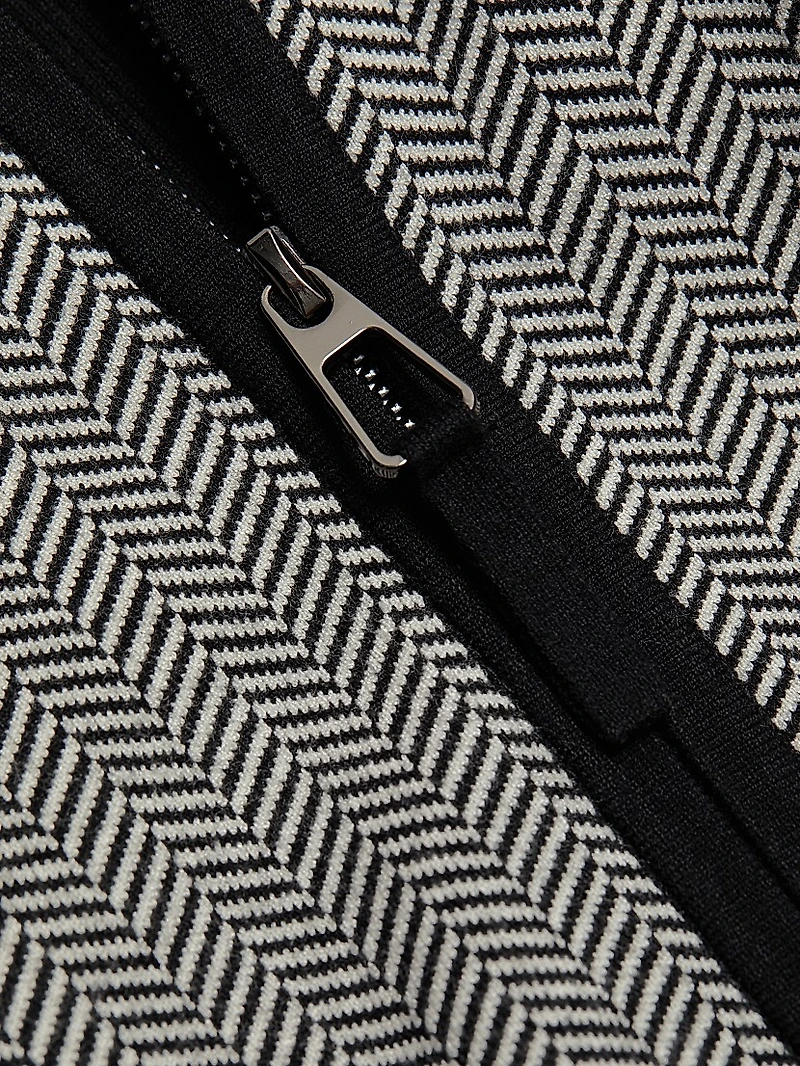 Reece Zip- Front Sweater