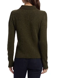 Fitted Cashmere Polo Shirt