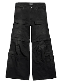 Flared Cargo Pants