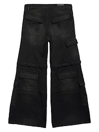 Flared Cargo Pants