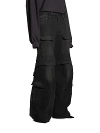 Flared Cargo Pants