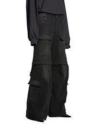 Flared Cargo Pants