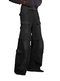 Flared Cargo Pants