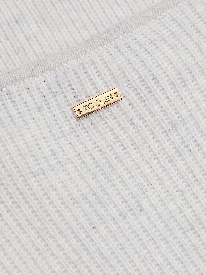 Liliana Scarf Wool-Blend Sweaterdress