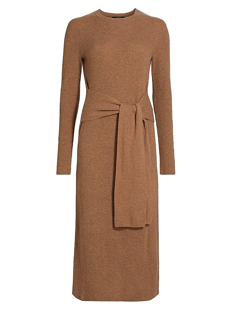 Blakely Tie-Waist Midi-Dress