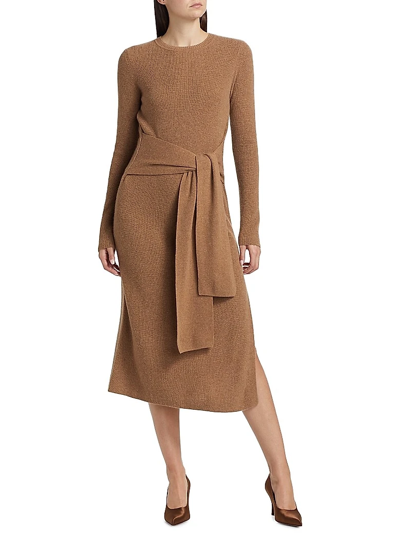 Blakely Tie-Waist Midi-Dress