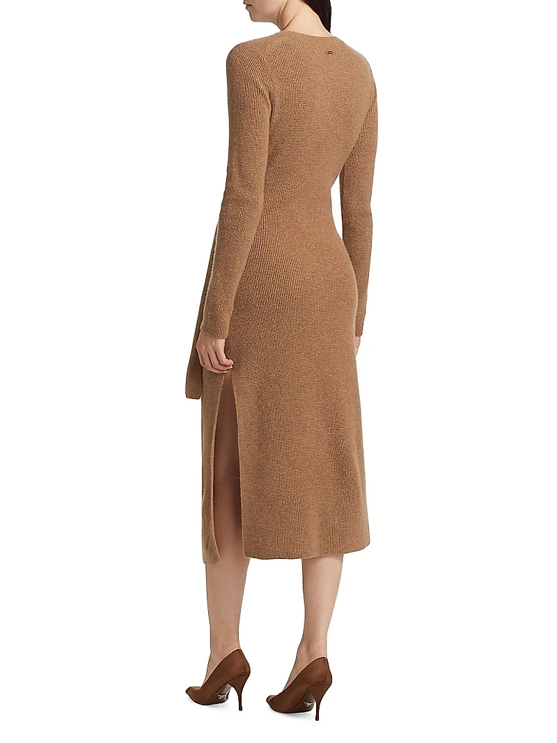 Blakely Tie-Waist Midi-Dress