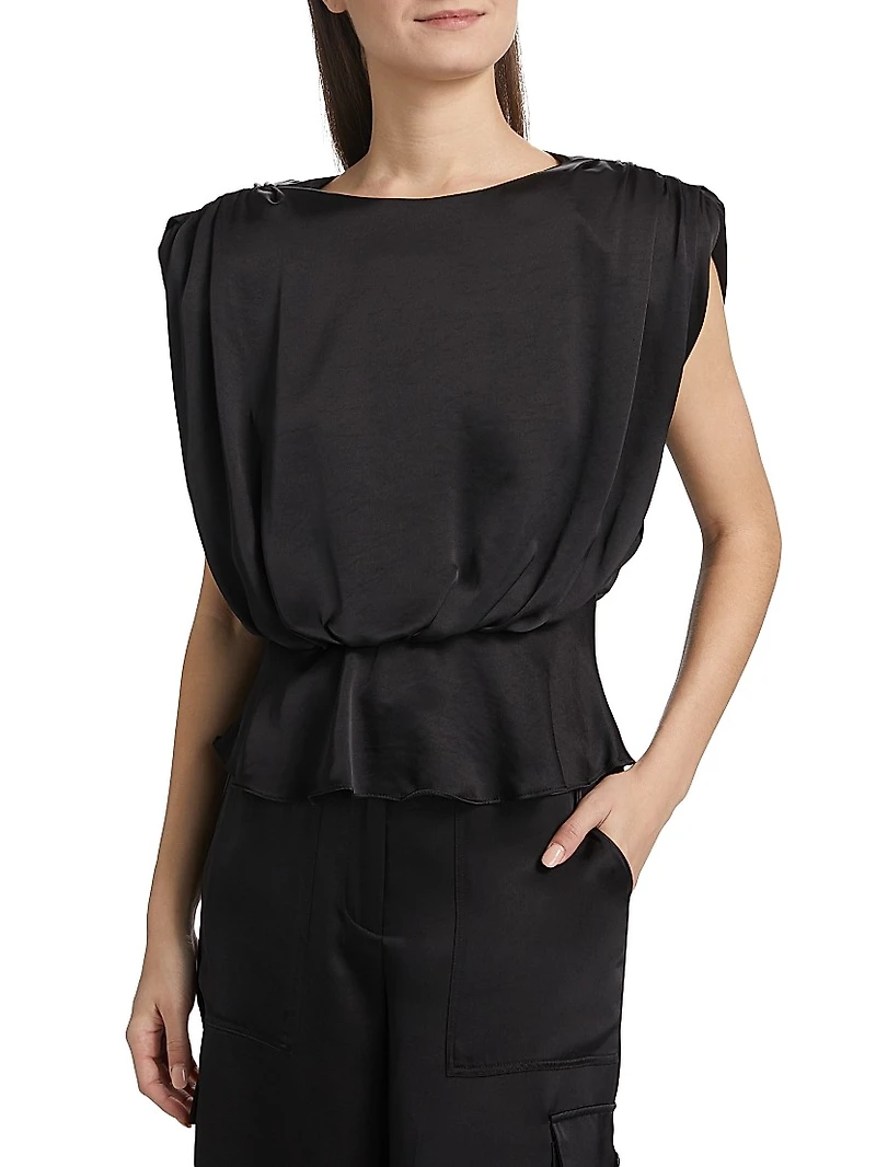 Saylor Satin Tank Top