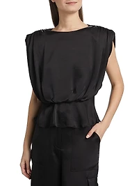 Saylor Satin Tank Top