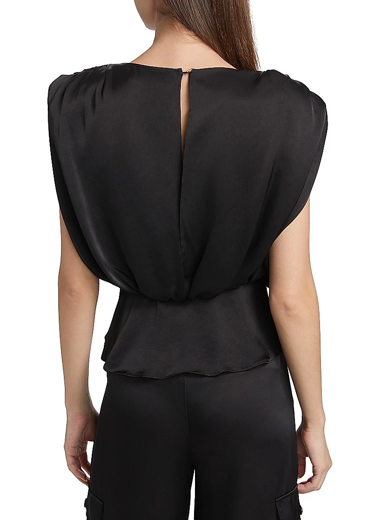 Saylor Satin Tank Top