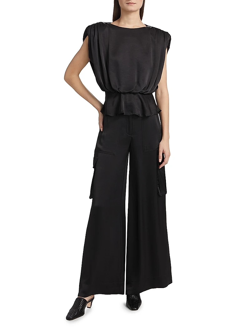 Saylor Satin Tank Top