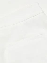 Hailey Pleated Wide-Leg Trousers