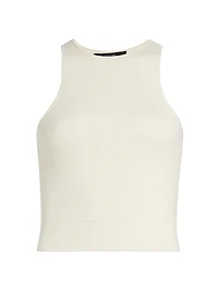 Avery Rib-Knit Racer Tank