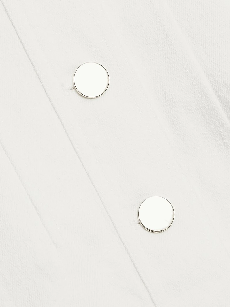 Alexa Denim Seamed Minidress