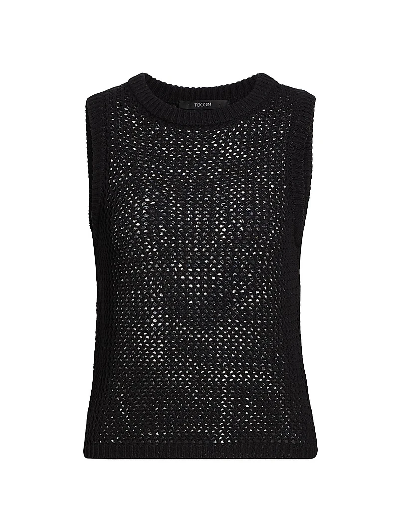 Estelle Crocheted Cotton Top