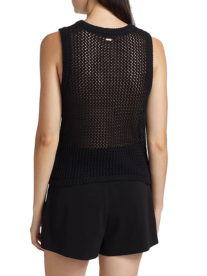 Estelle Crocheted Cotton Top