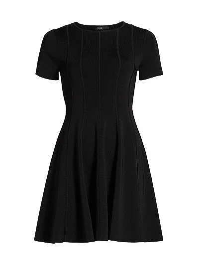 Robbie Knit Fit & Flare Dress