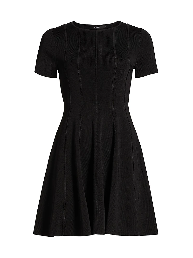 Robbie Knit Fit & Flare Dress