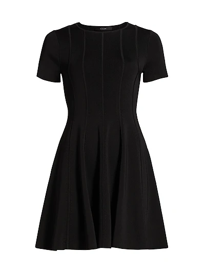 Robbie Knit Fit & Flare Dress