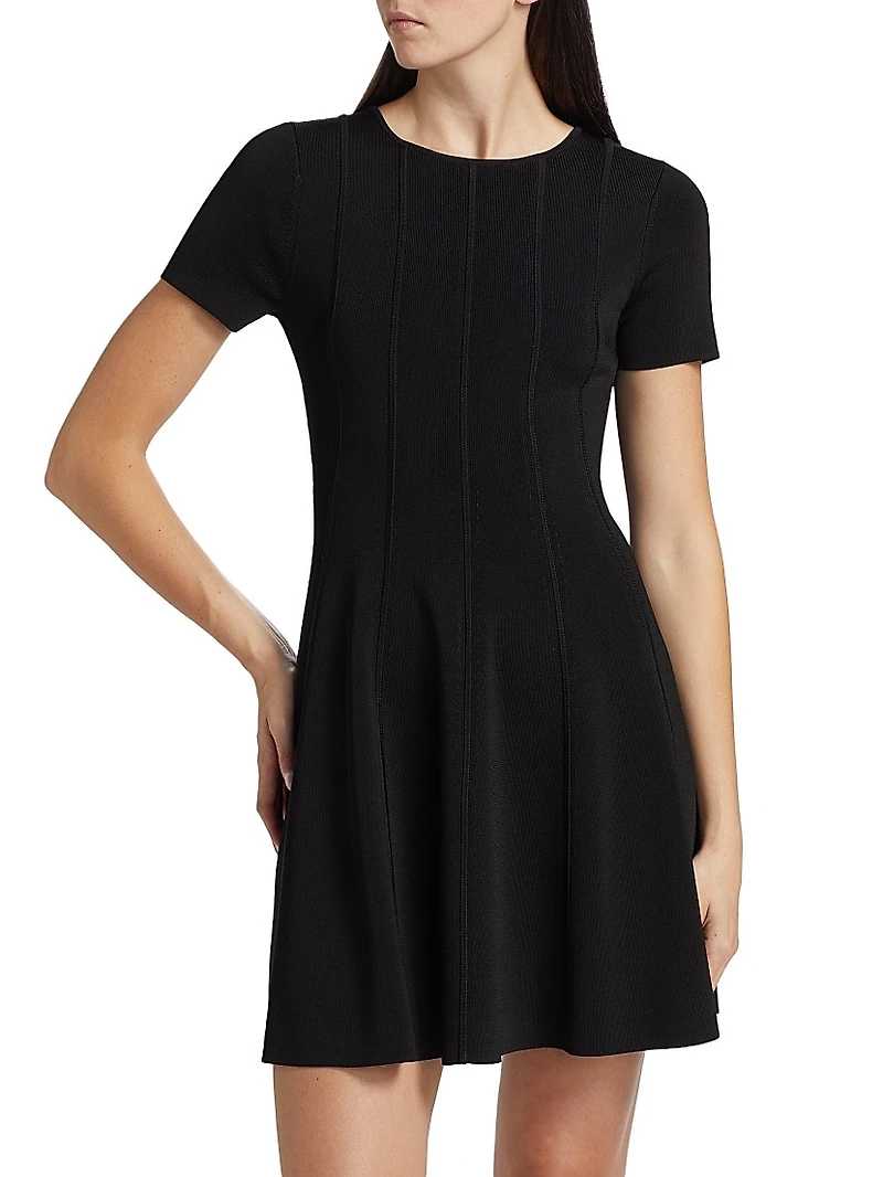 Robbie Knit Fit & Flare Dress