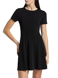 Robbie Knit Fit & Flare Dress