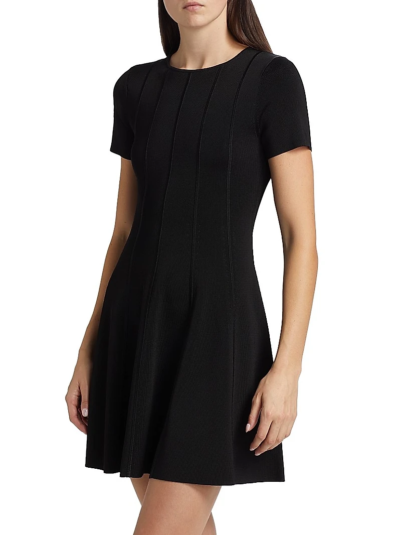 Robbie Knit Fit & Flare Dress