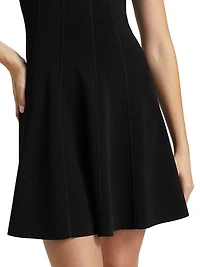 Robbie Knit Fit & Flare Dress