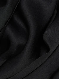 Jocelyn Satin Tie- Front Maxi Dress