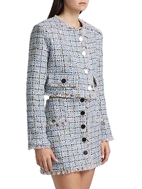 Lainey Tweed Crop Jacket