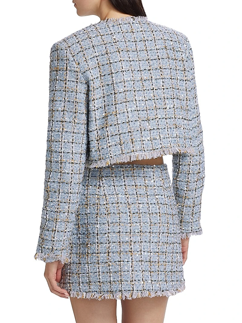Lainey Tweed Crop Jacket