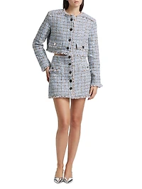 Lainey Tweed Crop Jacket