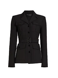 Charlie Belted Safari Blazer