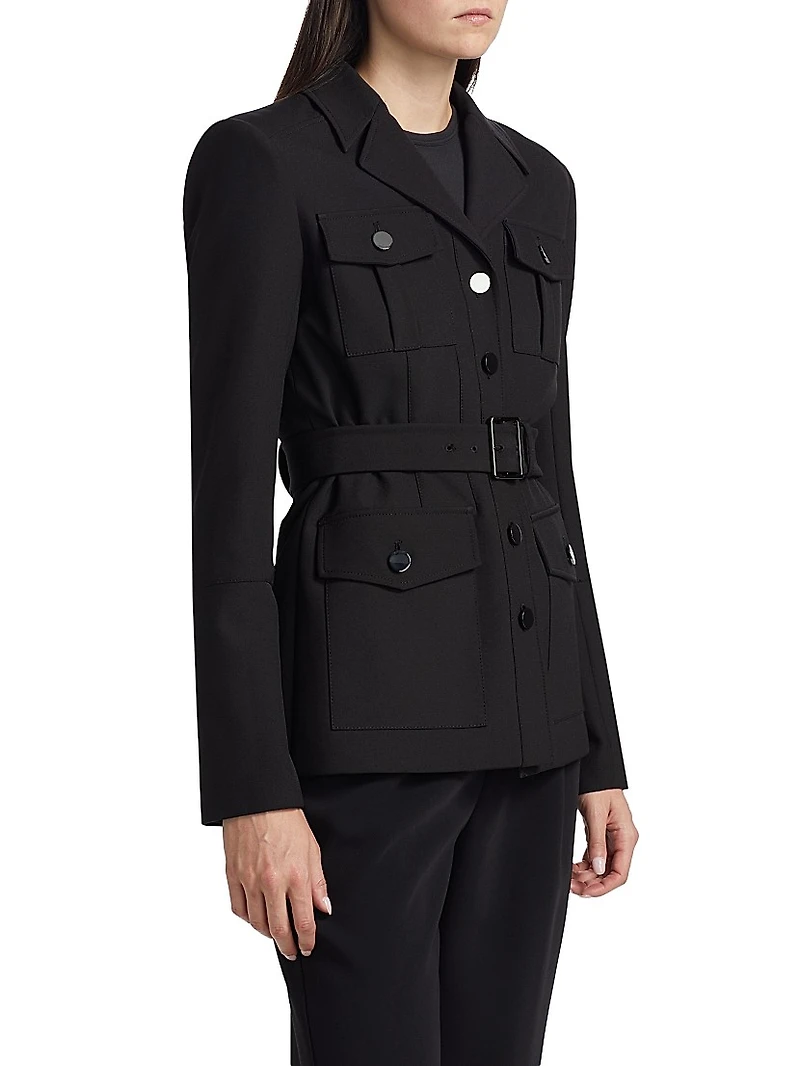 Charlie Belted Safari Blazer