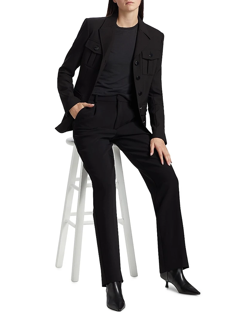 Charlie Belted Safari Blazer