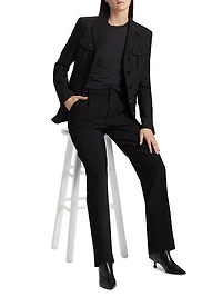 Charlie Belted Safari Blazer