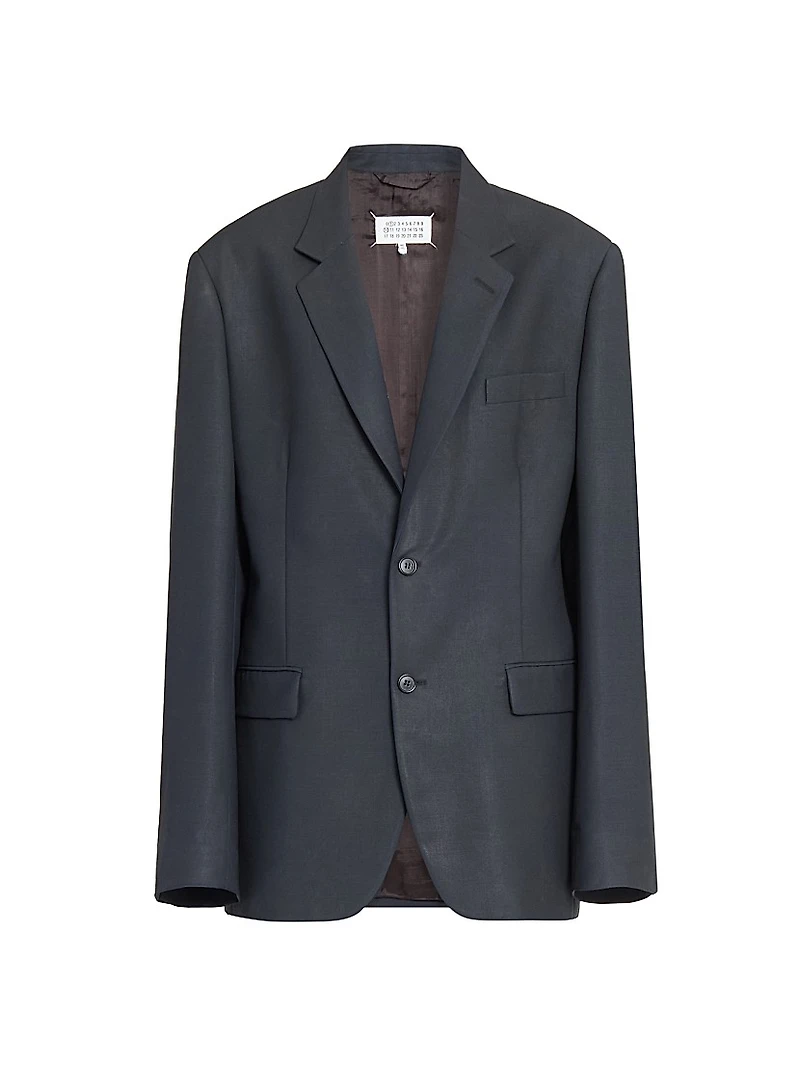 Mohair-Wool Blazer
